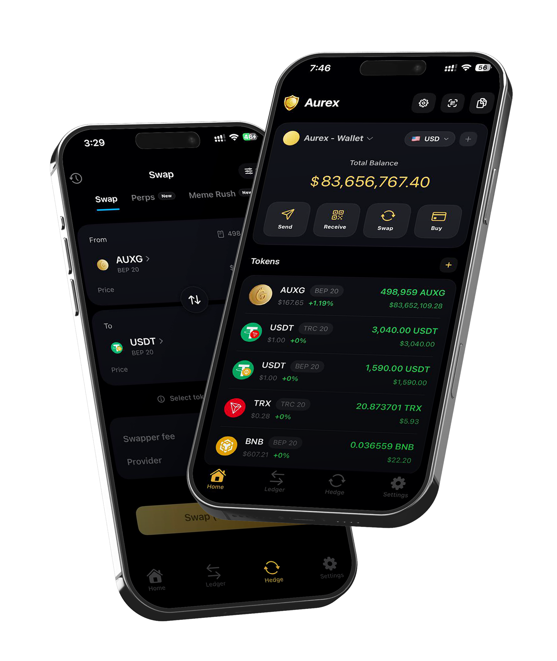 Aurex Wallet App